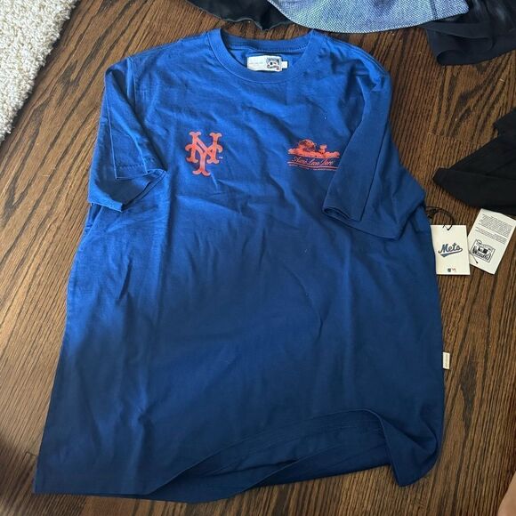 Aime Leon Dore ALD / New York Mets Unisphere Short-Sleeve Tee “Limoges” - Picture 3 of 3